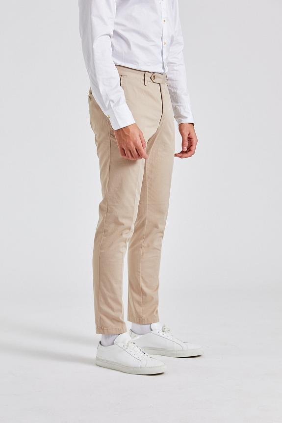 Oscar Jacobson Danwick Trousers Washed Beige